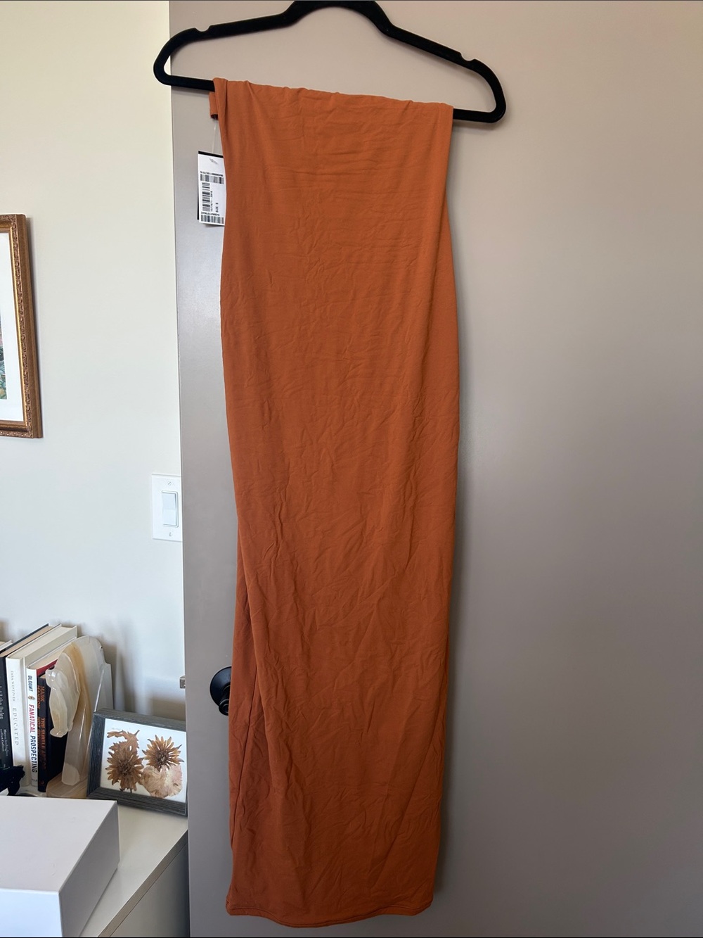 Rust Orange & Brown Maxi Tube Dresses